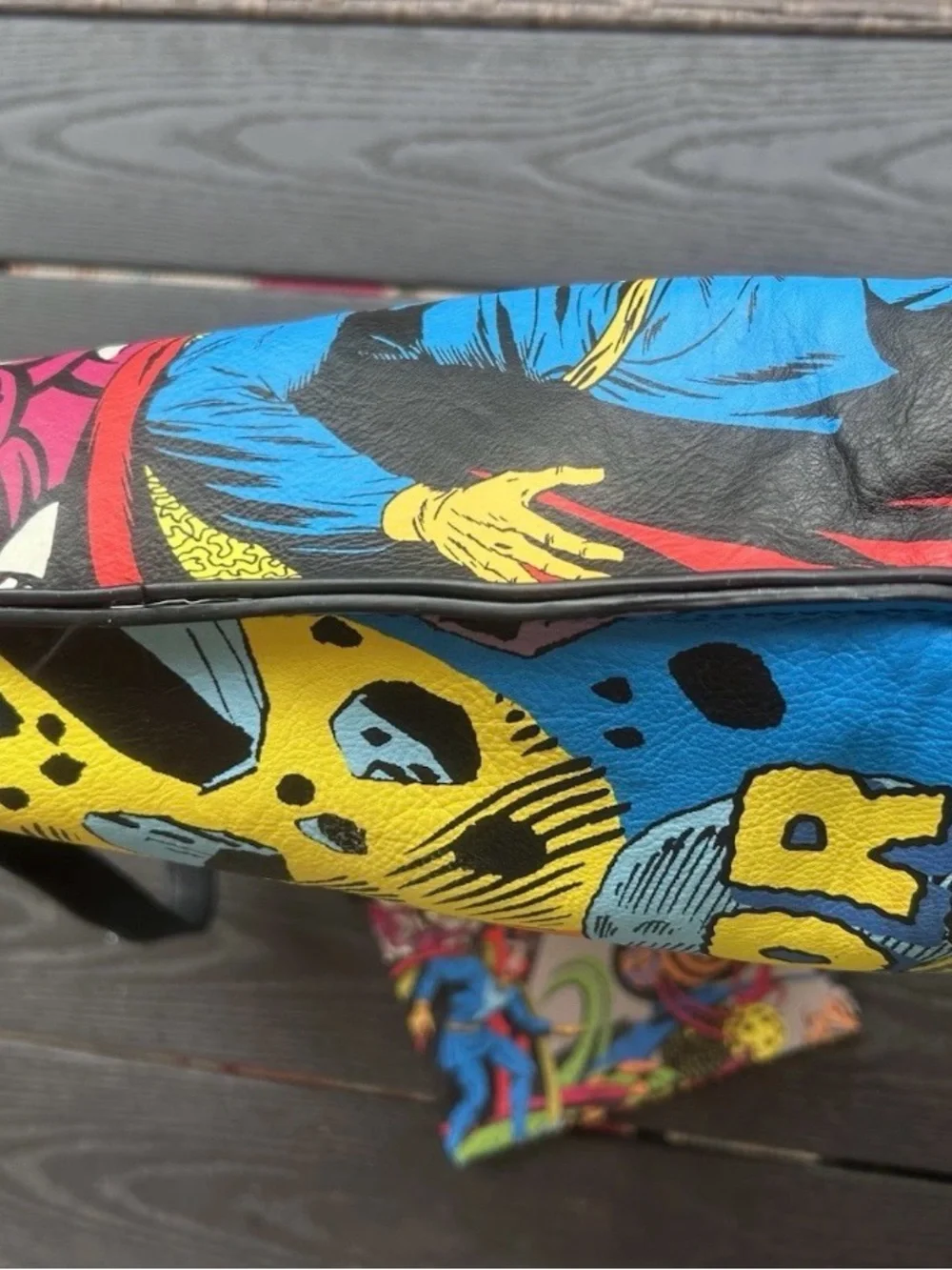 Loungefly Marvel Doctor Strange Comic Book Tote Bag & Pouch Set Vintage Rare